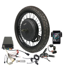 QS273 MOTOR 18'' 19'' 21''  8000W 120kph hub Motor Conversion Kits With Programmable Controller